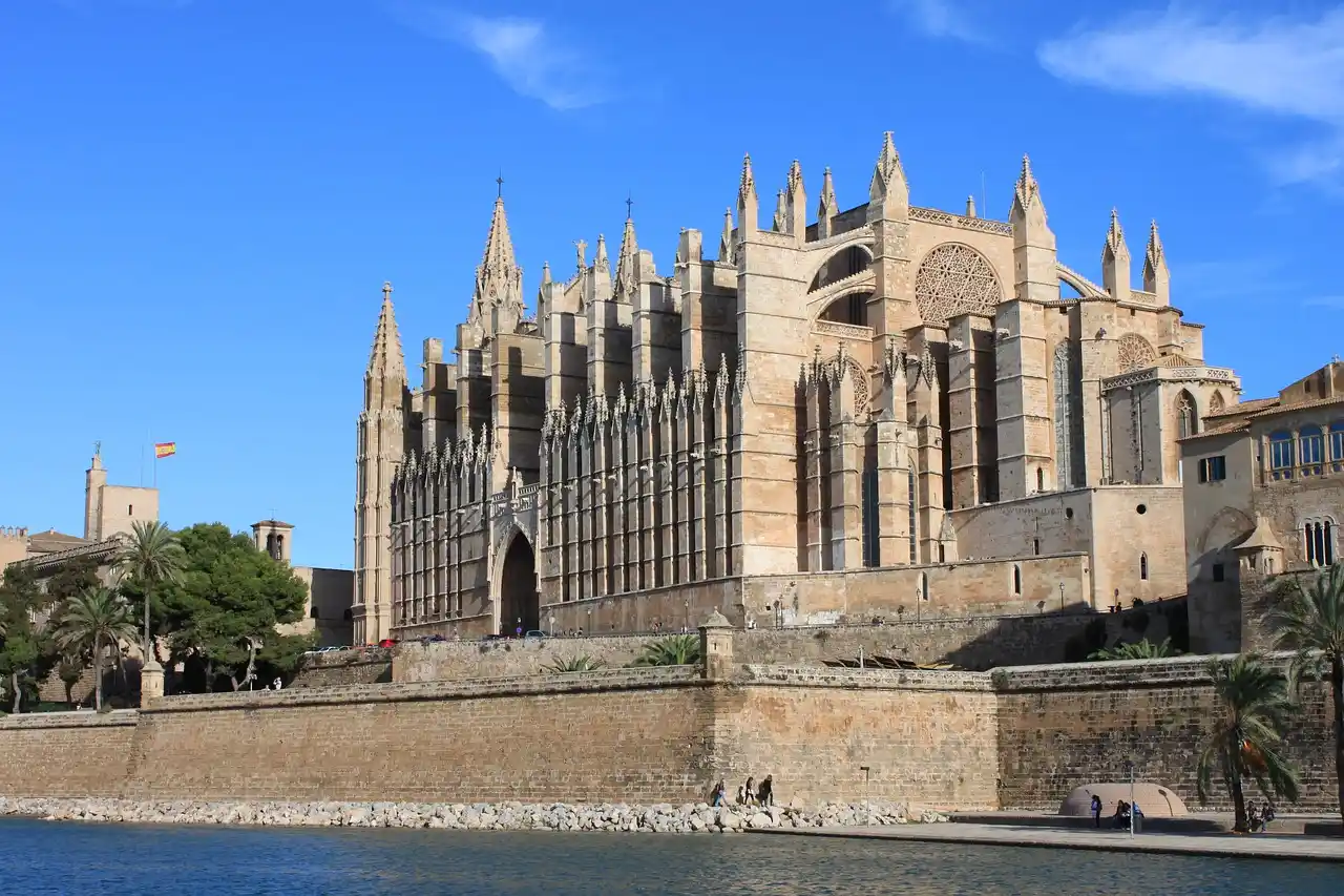 Majorque - Vue sur la cathédrale de Palma