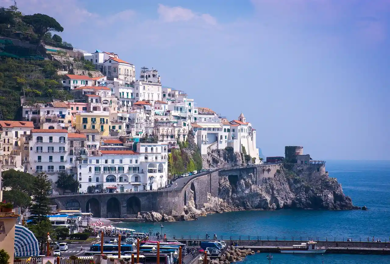 Road trip en Italie - le village d'Amalfi et la côté amalfitaine